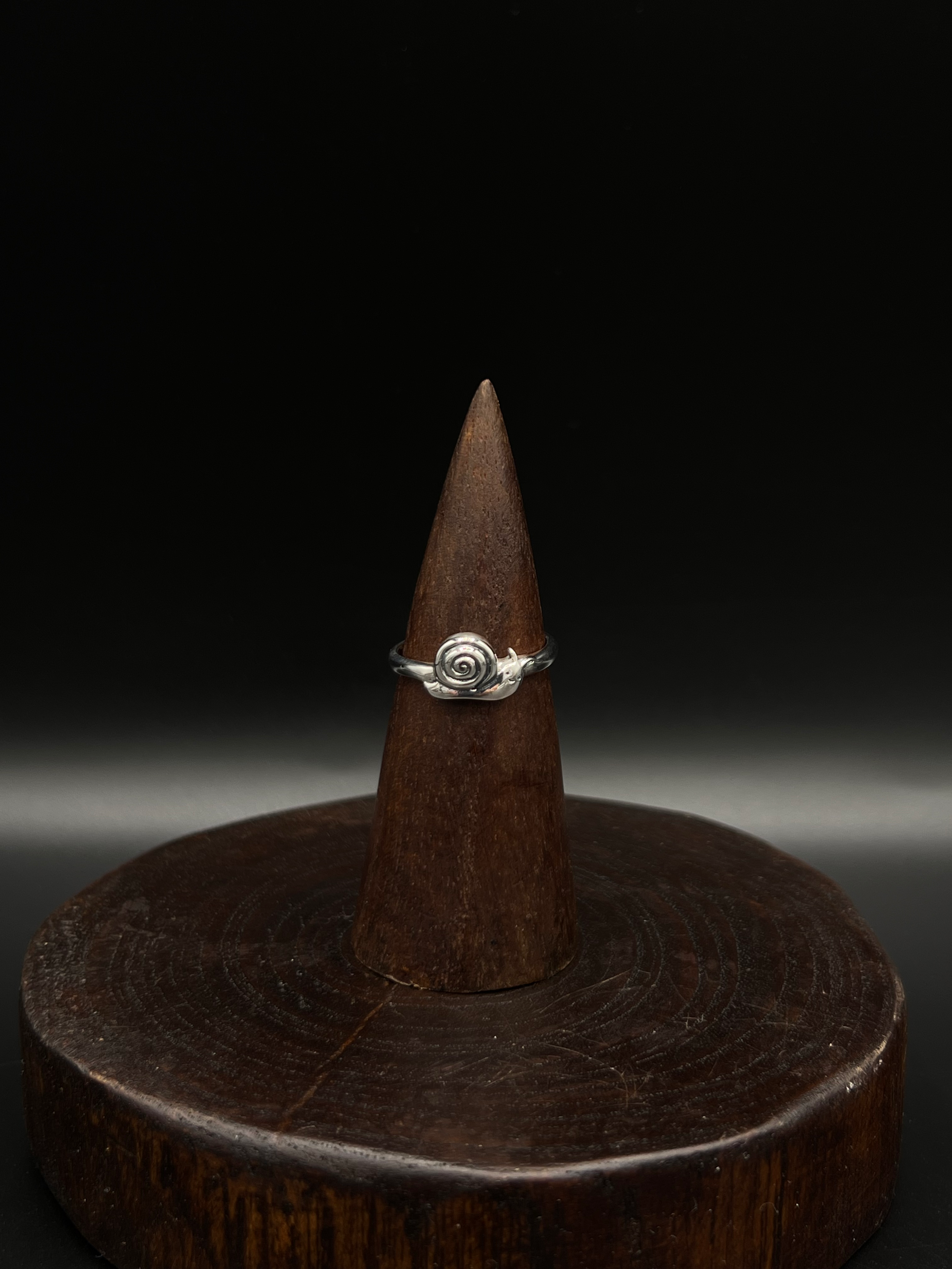 Snail Spiral Ring – Sterling Silver