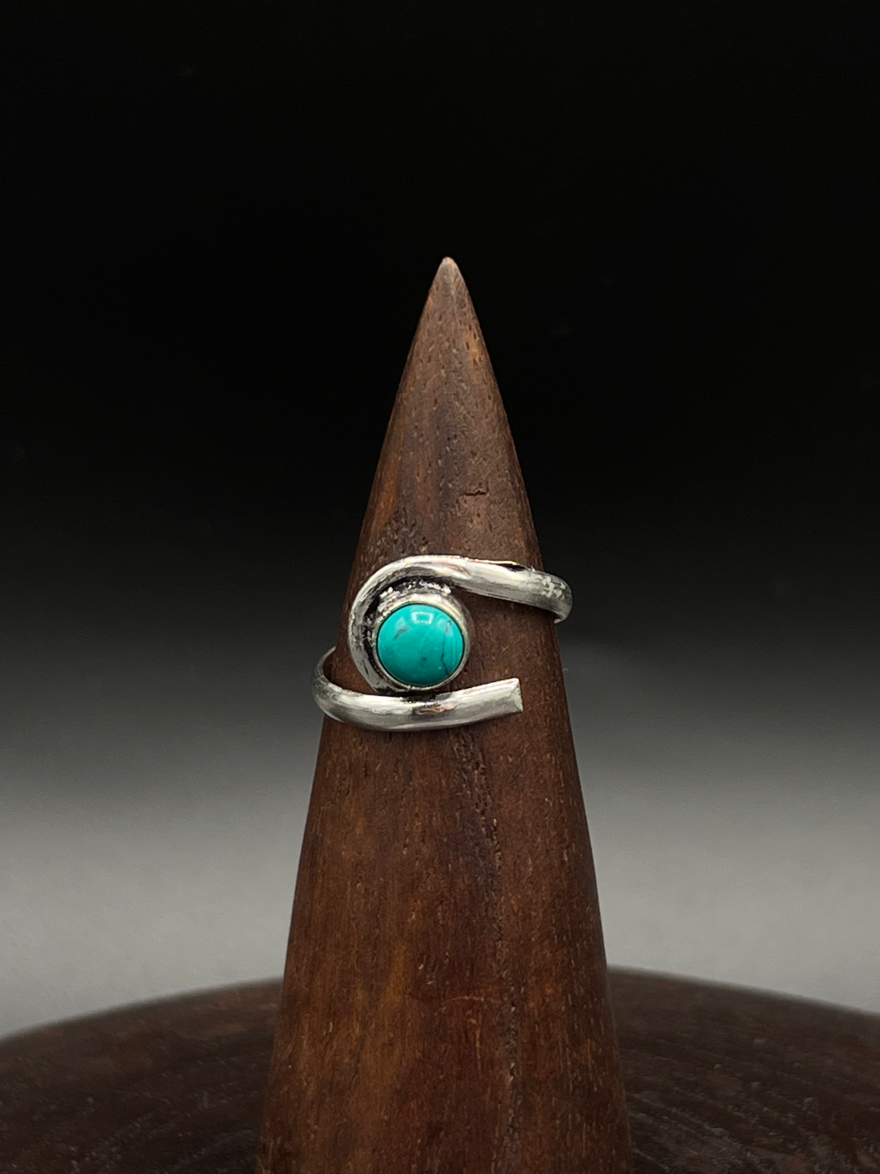 Turquoise Wrap Ring – Everyday Boho Ring