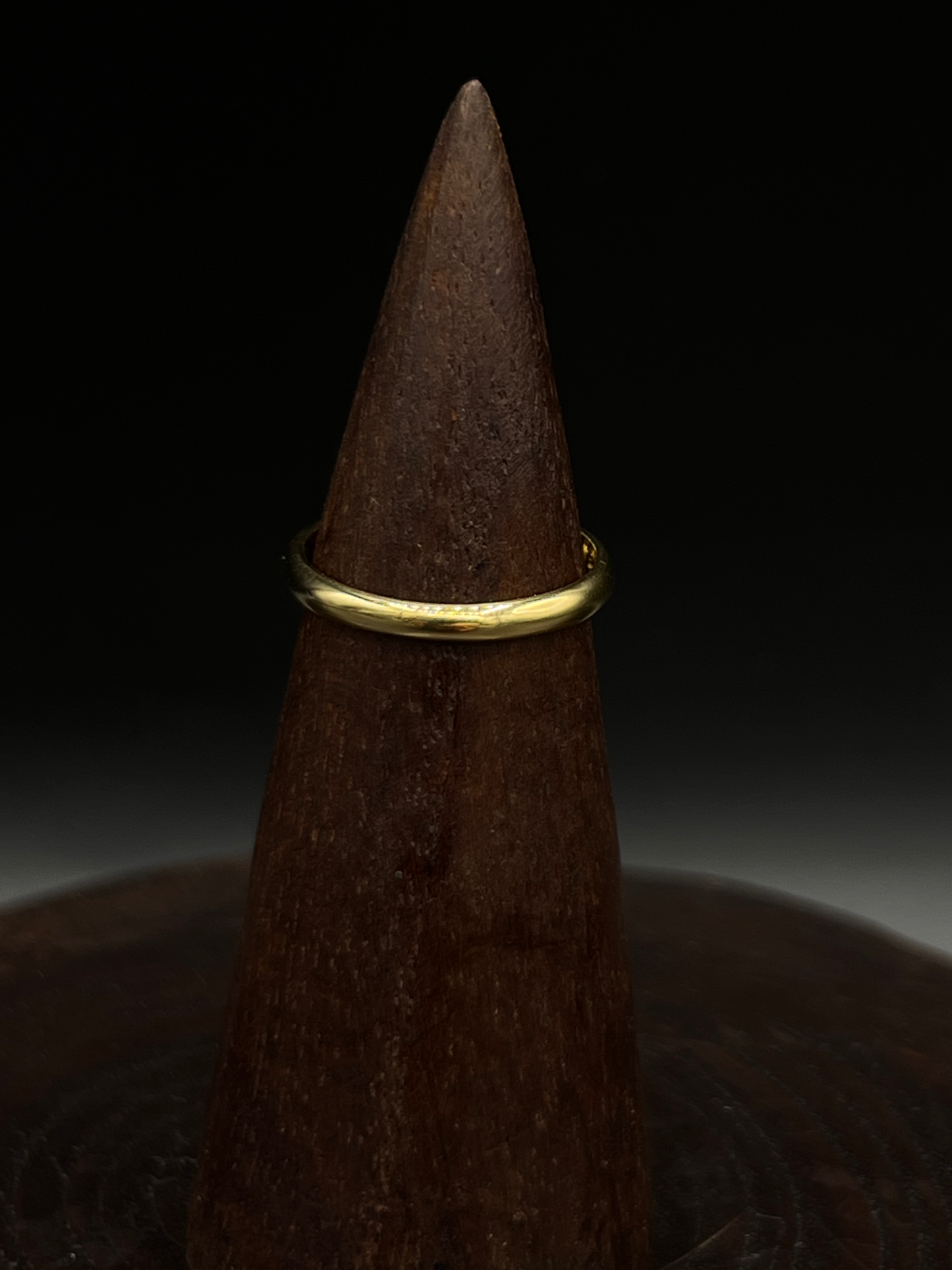 Gold Snail Ring – Gold-Plated Sterling Silver